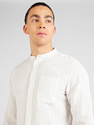 Casual Friday Regular fit Button Up Shirt 'Anton' in Beige