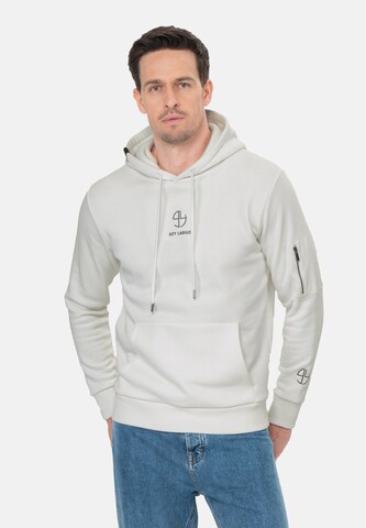 Sweat-shirt 'KLMEMBERSHIP' Key Largo en beige : devant