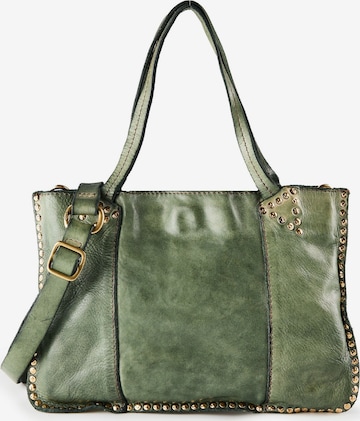 Campomaggi Schultertasche 'Cora' in Grün: Vorderseite