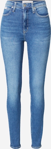 Calvin Klein Jeans Teksapüksid, värv sinine: eest vaates