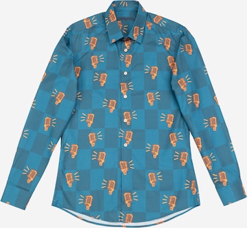 Coupe slim Chemise 'The Mic' EMBLEMM en mélange de couleurs : devant