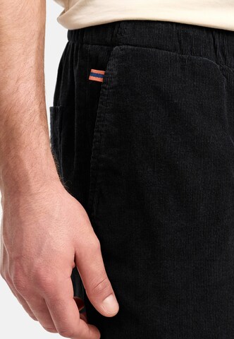 INDICODE JEANS Regular Pants 'Polle' in Black