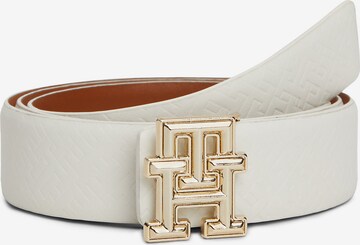 TOMMY HILFIGER Opasek 'Embossed' – hnědá