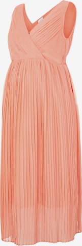 MAMALICIOUS Dress 'Taylor' in Orange: front