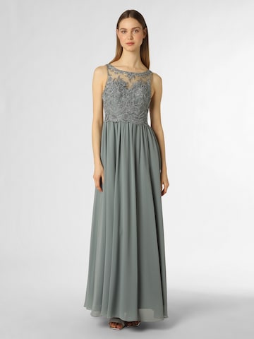 Laona Evening Dress in Green: front