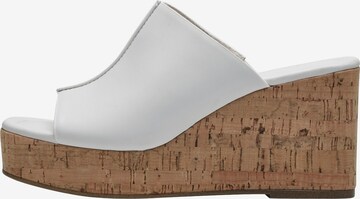 TAMARIS Mules in White