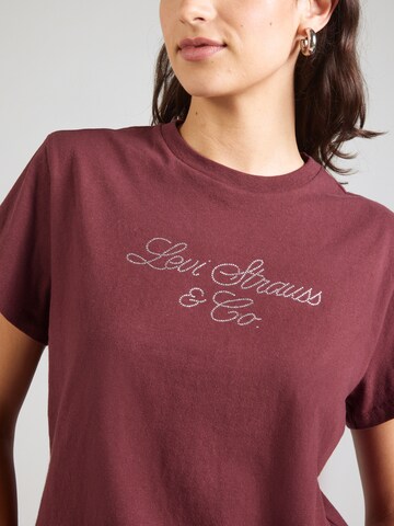 Tricou 'CLASSIC' de la LEVI'S ® pe roșu