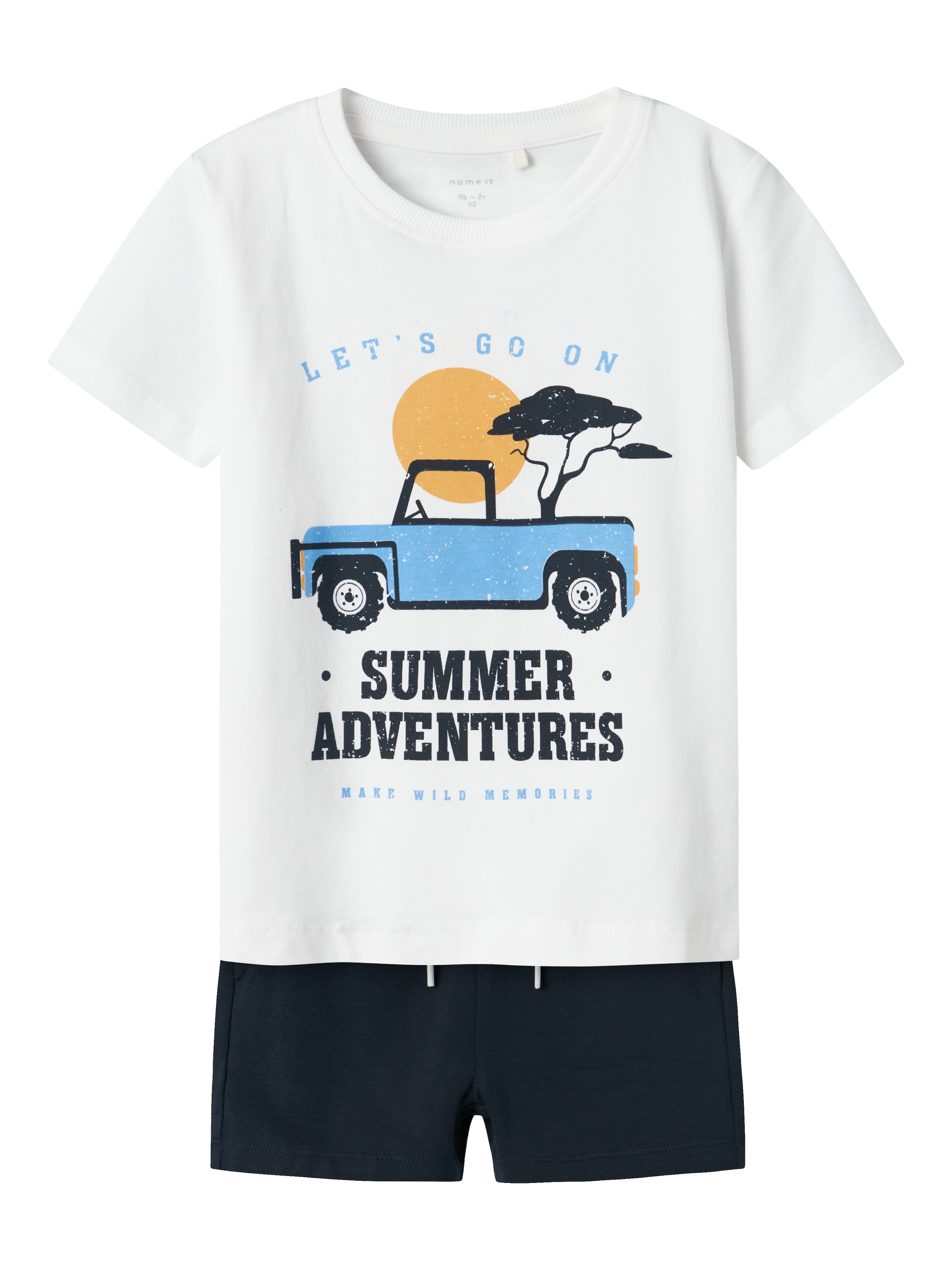 NAME IT Komplekt 'NMMJASPEN', värv valge: eest vaates