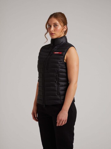 JACK1T Outdoor jacket ' SATEL1TE Leichte Pufferweste 2.0 ' in Black