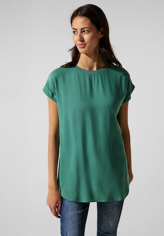 STREET ONE Blouse in Green: front