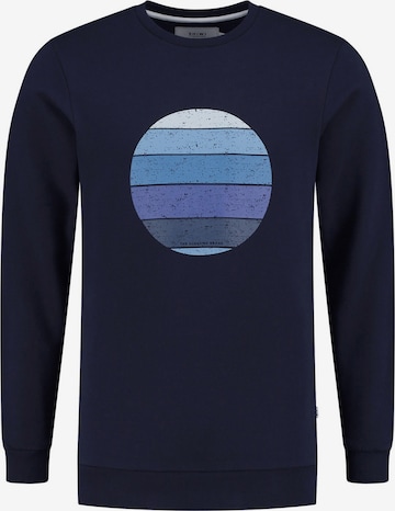 Shiwi Sweatshirt 'Sunset Shades' in Blau: predná strana