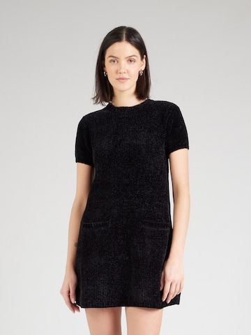 Monki Knit dress in Black: front