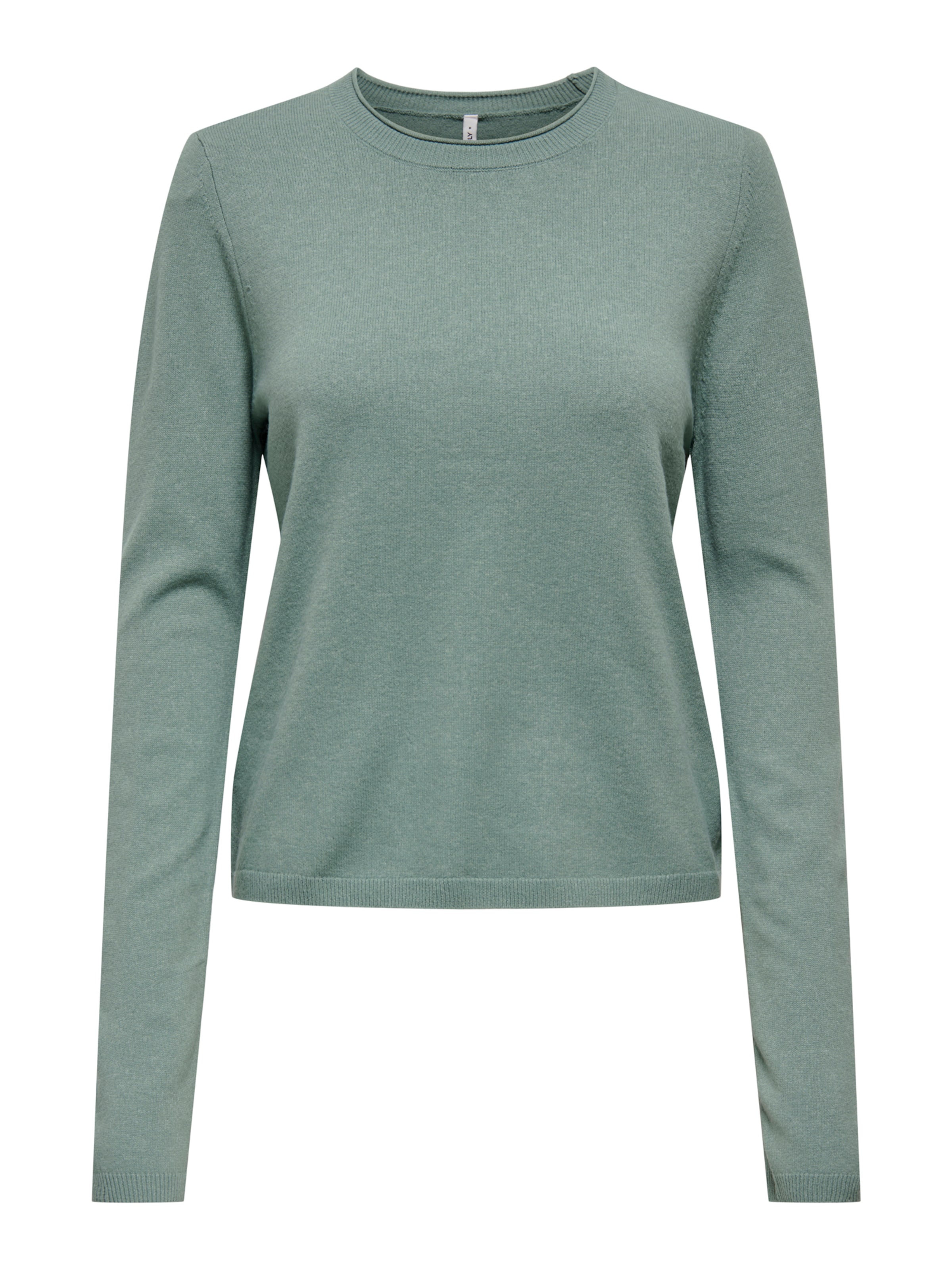 ONLY Свитер 'ONLLOYAL' в Зеленый: спереди