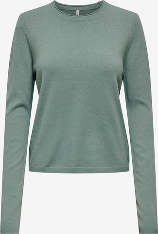 Pull-over 'ONLLOYAL' ONLY en vert : devant