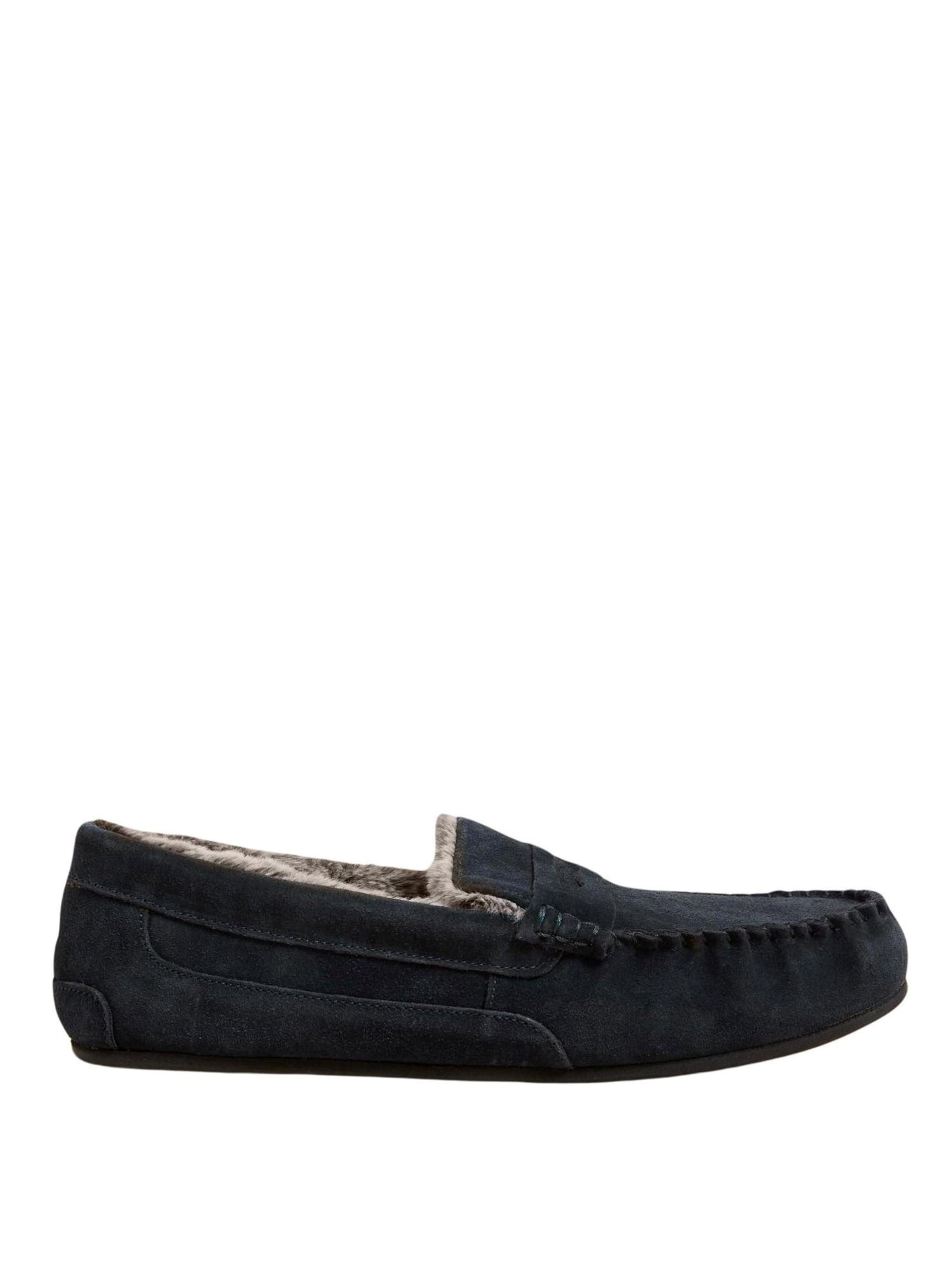 Marks & Spencer Moccasin in Blue: front