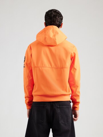 NAPAPIJRI Prehodna jakna 'A-MELVILLE' | oranžna barva: zadnja stran