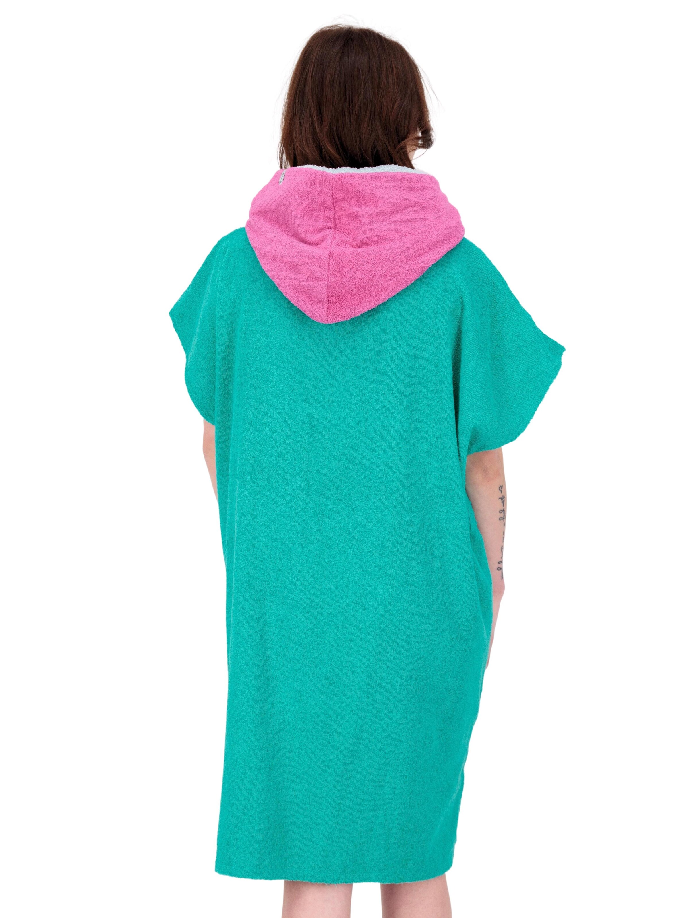 deproc Long Bathrobe 'PARLEE BEACH' in Blue