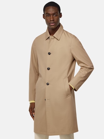 Manteau mi-saison Boggi Milano en beige : devant