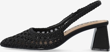 Décolleté sling 'MARALYN ' di Bianco in nero: frontale