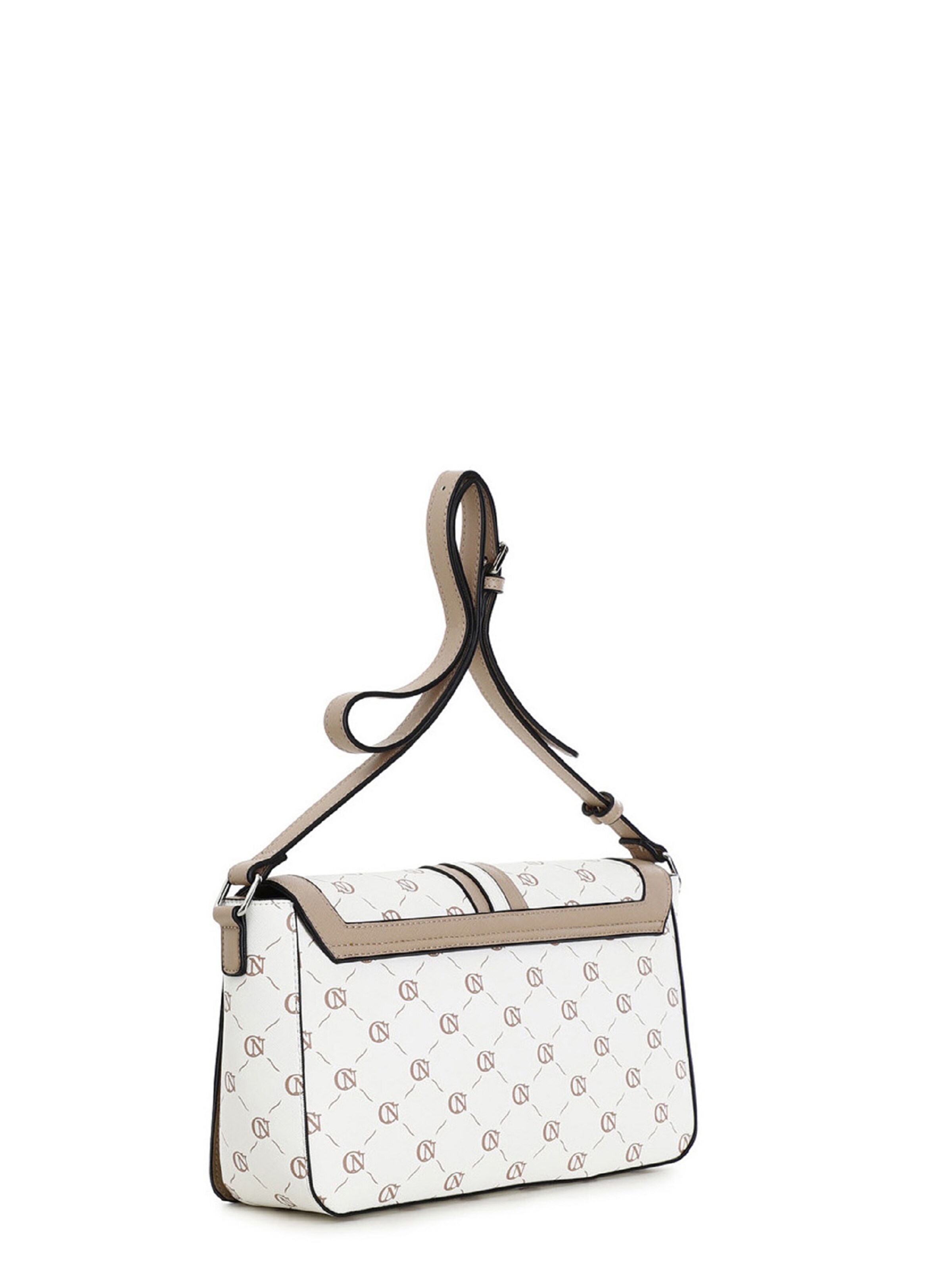 Borsa a tracolla di CAFè NOIR in bianco