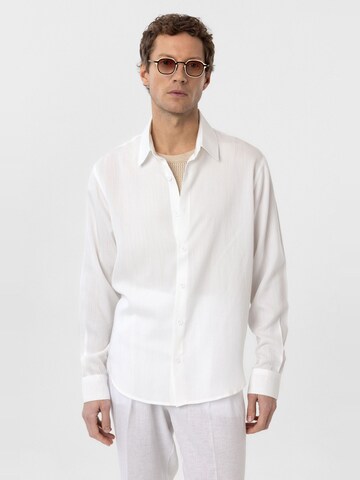 Regular fit Camicia 'Aland' di Antioch in bianco: frontale