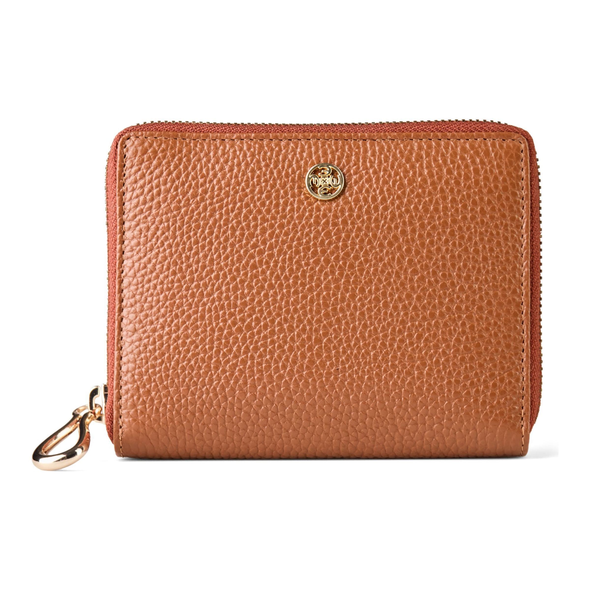 Porte-monnaies 'Alexandria' Esquire en orange : devant