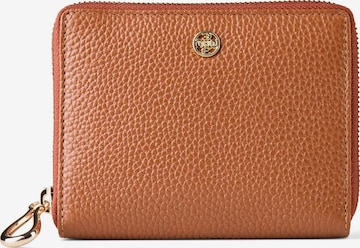 Esquire Wallet 'Alexandria' in Orange: front