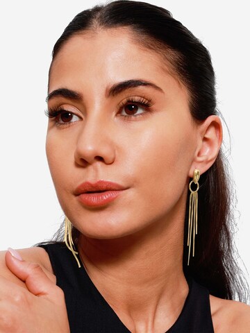 Heideman Earrings 'Rosa' in Gold: front