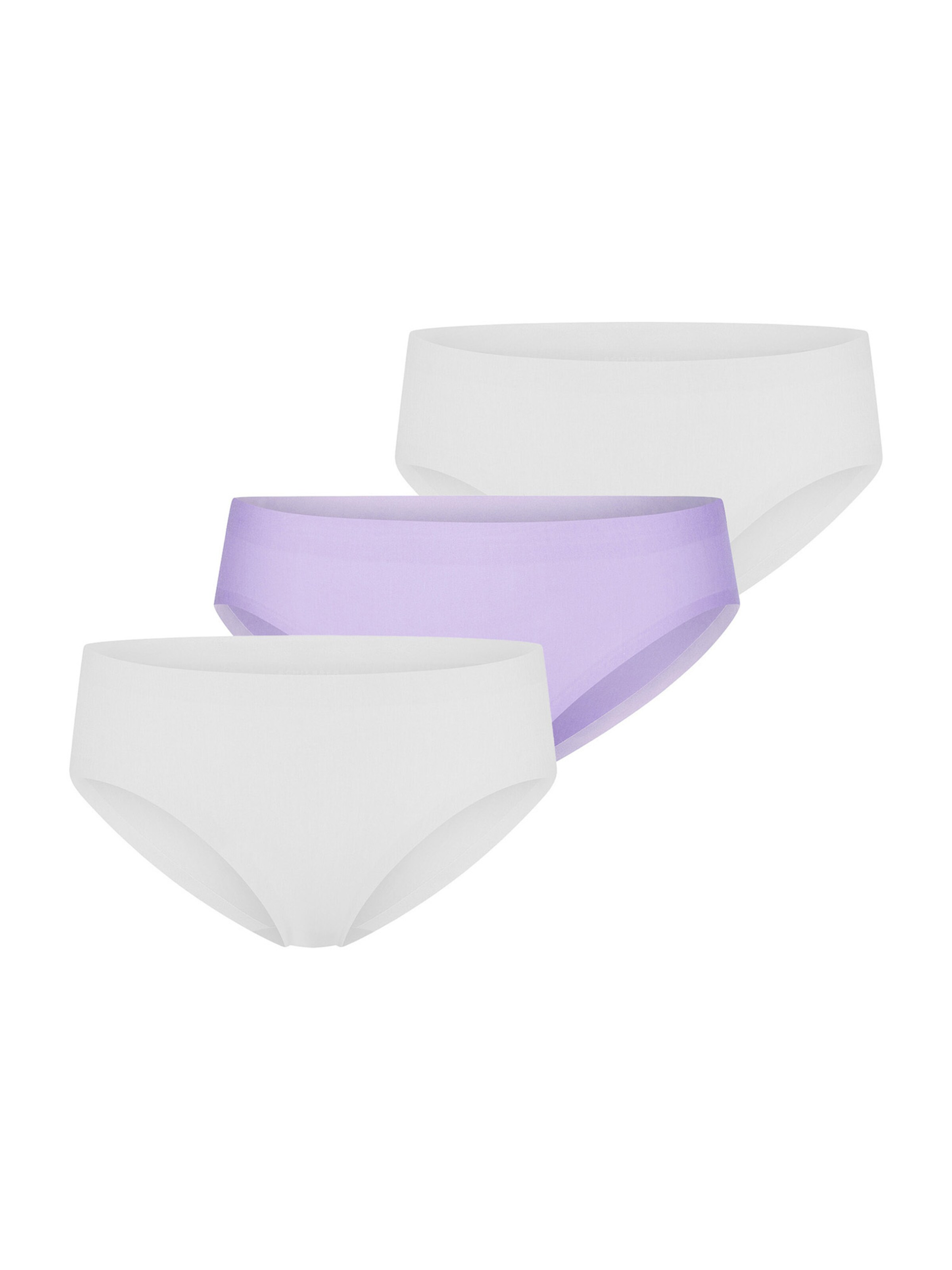 SCHIESSER Slip ' Invisible Cotton ' in S in Lilac / Light purple / White, Item view