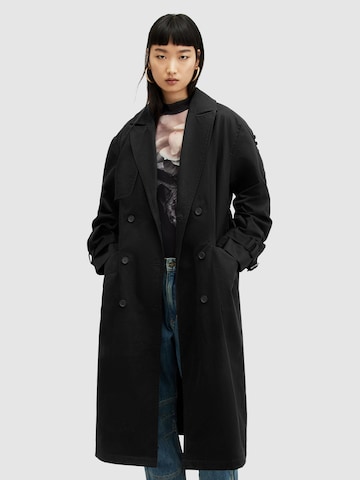 AllSaints Mantel 'WYATT' (OCS) in Schwarz: Vorderseite
