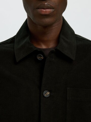 Veste mi-saison SELECTED en vert