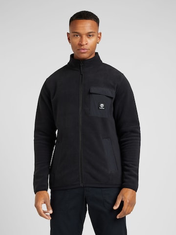 TIMBERLAND Fleecejacke in Schwarz: Vorderseite