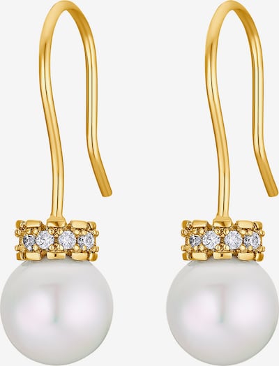Heideman Boucles d'oreilles en or / blanc, Vue avec produit