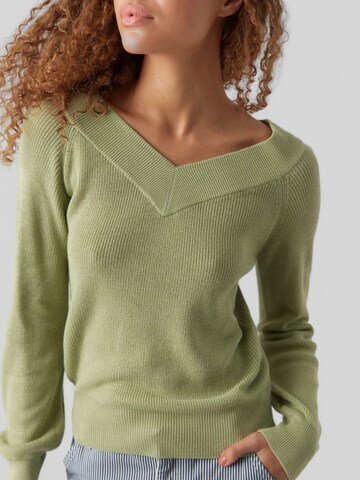 VERO MODA Trui 'New Lexsun' in Groen