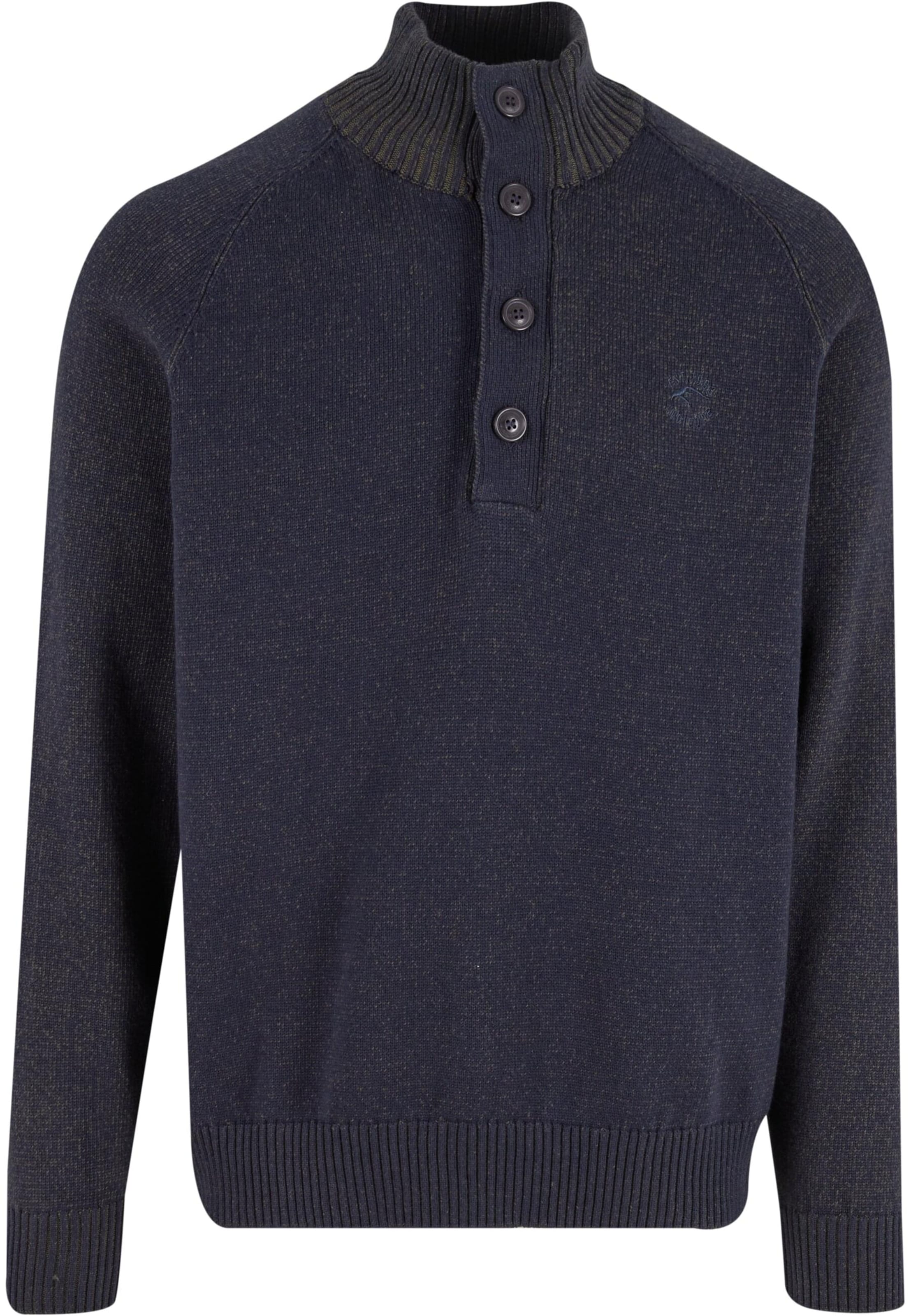 INDICODE JEANS - Jersey 'Reje' en azul: frente