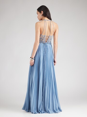 Robe de soirée Unique en bleu