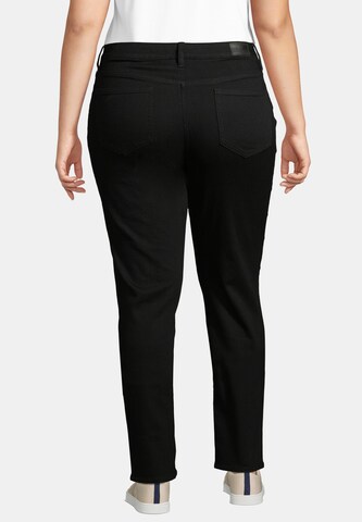 Lands‘ End Regular Jeans in Schwarz