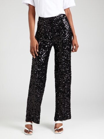 Harper & Yve Regular Trousers in Black: front