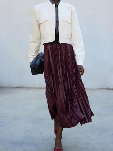 Touché Privé Rock 'Pleated Skirt'‌‌‌‌‌ in Rot