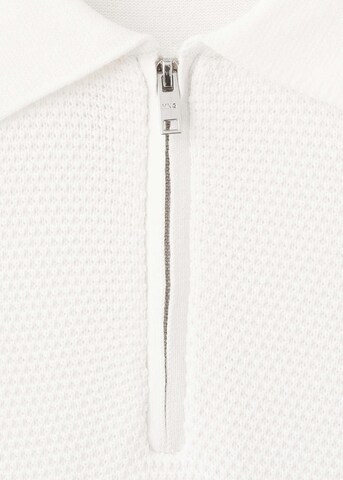 MANGO MAN Sweater 'Canario' in White