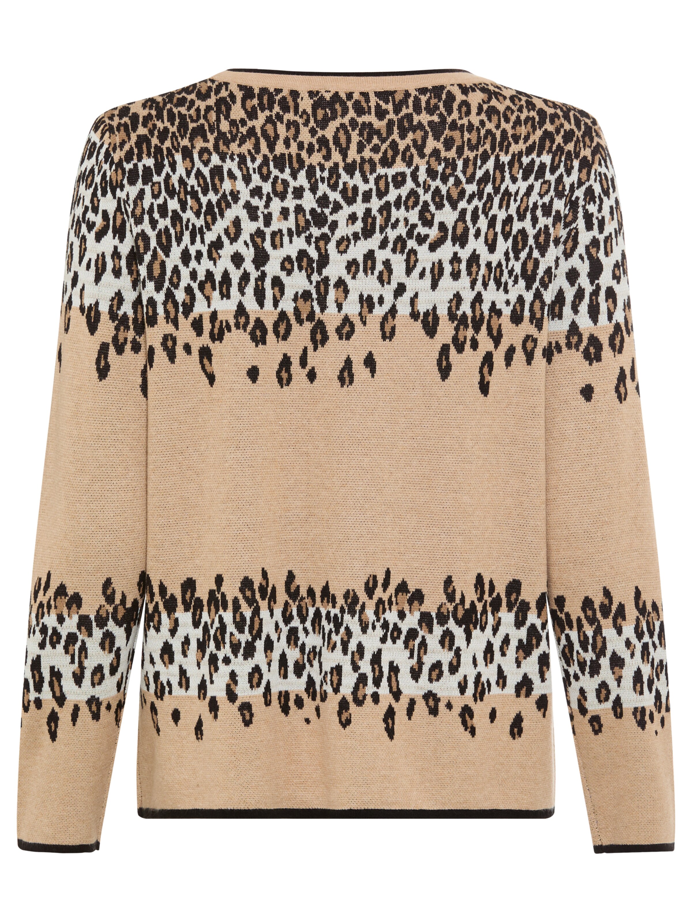 Olsen Sweater 'Urban Wild Henny' in Beige