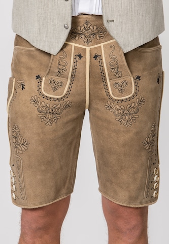 STOCKERPOINT Regular Traditional pants 'Fellhorn' in Brown