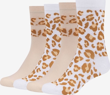 s.Oliver Socken 'Leo' in Beige: Vorderseite