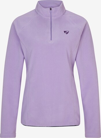 ZIENER Athletic Sweater 'JEMILA' in Purple: front