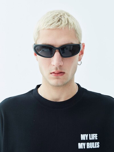 VAMOS CLO Shirt in Black / White, Item view