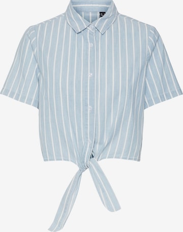 VERO MODA Bluse in Blau: predná strana