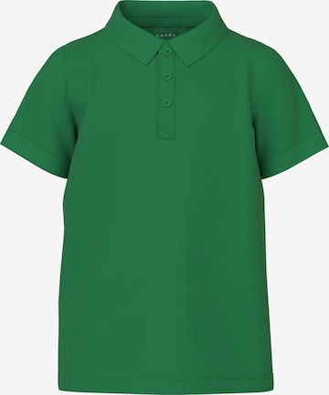 NAME IT Koszulka 'VILUKAS' w kolorze zielony: przód