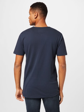Lindbergh Koszulka 'Garment' w kolorze niebieski
