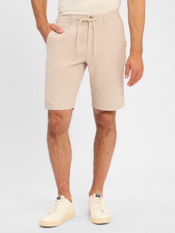 Finshley & Harding Regular Pants ' Riley ' in Beige: front