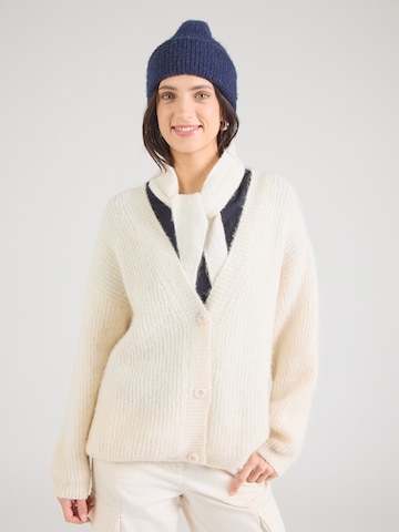 AMERICAN VINTAGEKardigan 'EAST' - bež boja: prednji dio